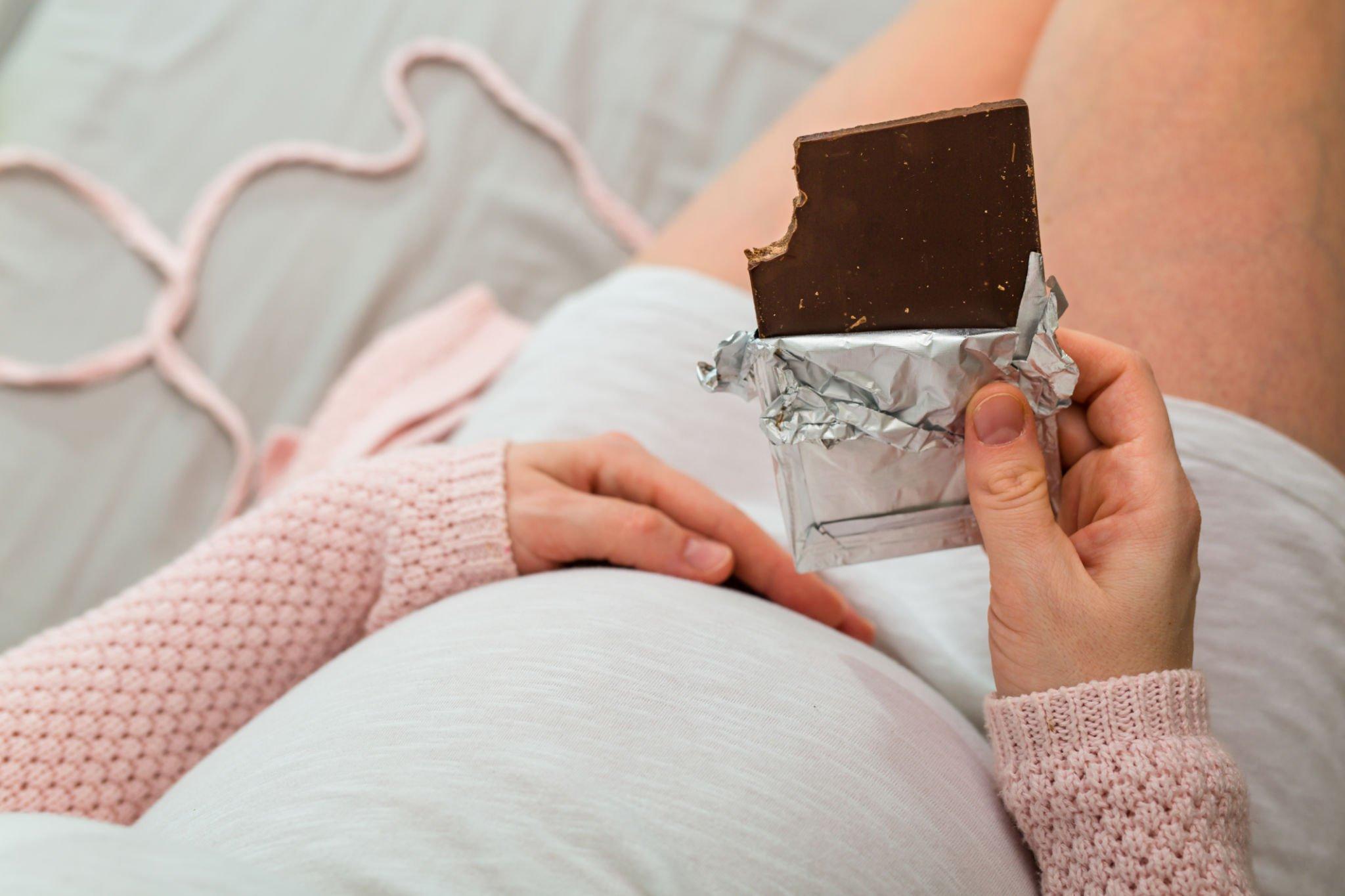 Posso comer chocolate na gravidez?